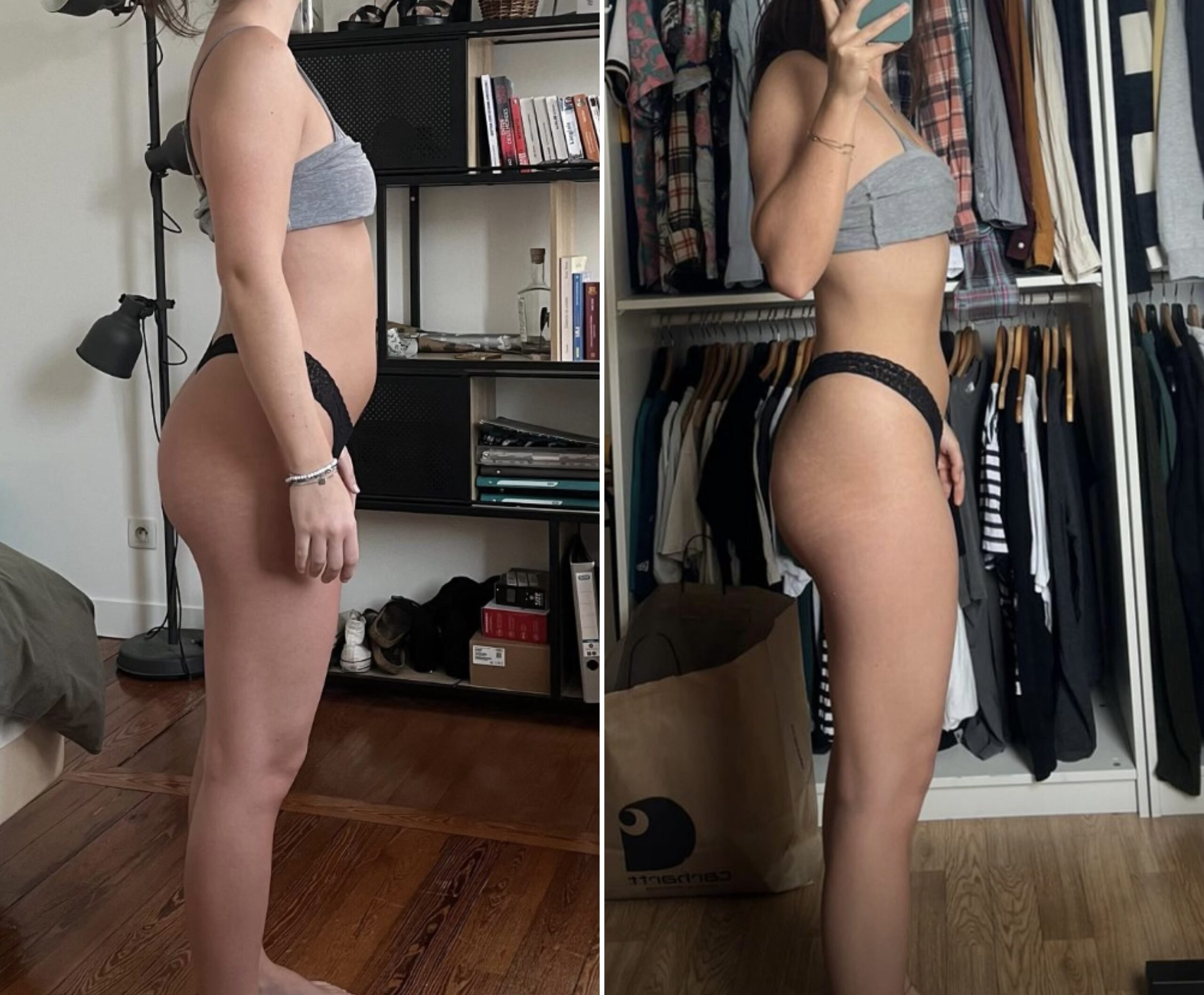 Évolution de L., 26 ans
